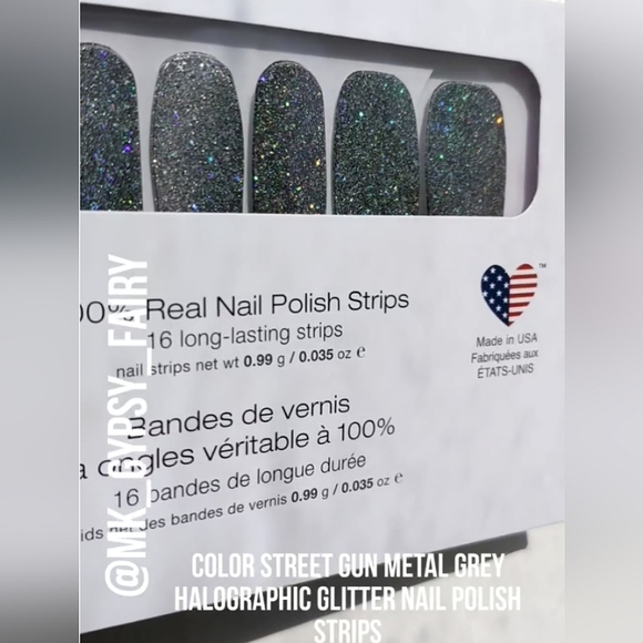 Last chance!Color Street Light Year Limited Edition Vegan Nail Polish Strips HTF - Picture 7 of 13